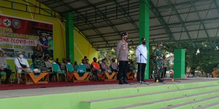 Gerakan Bersama Penyemprotan Disinfectan Guna Memutus Penyebaran Virus Corona (COVID-19) Di Kabupaten Indragiri Hulu