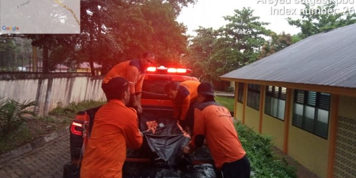 Korban Tenggelam Warga Kampung Besar Seberang ditemukan