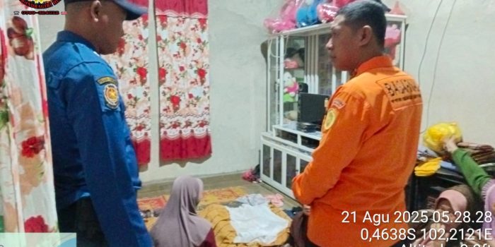 Pencarian Korban Tenggelam ke Sungai di Desa Morong Kecamatan Sei Lala