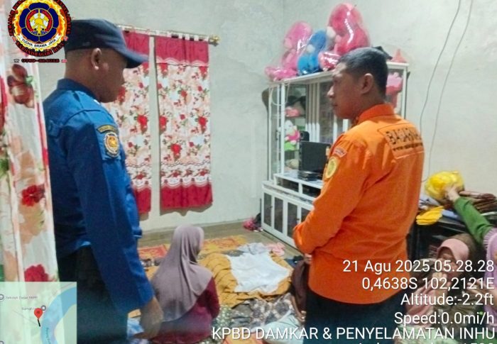 Pencarian Korban Tenggelam ke Sungai di Desa Morong Kecamatan Sei Lala